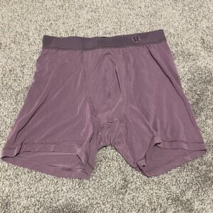 LULULEMON MEN’S ALWAYS IN MOTION BOXER 5” UNDERWEAR PURPLE SIZE MEDIUM